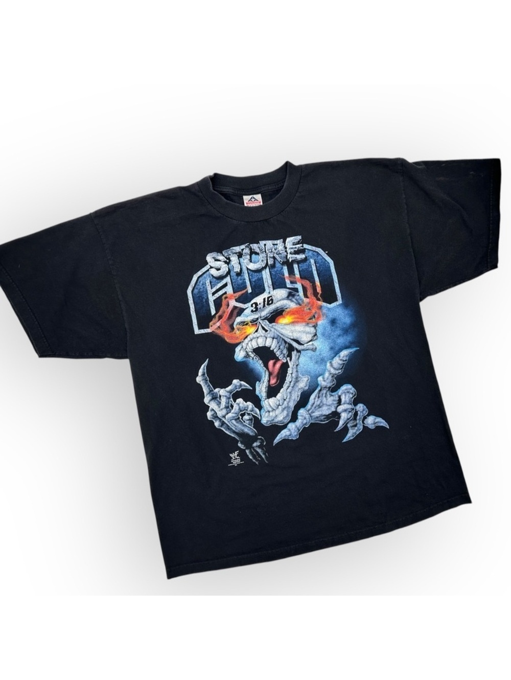 Vintage Stone Cold Steve Austin Shirt Mens 3:16 WWF Bad to the Bonz 1998 2XL